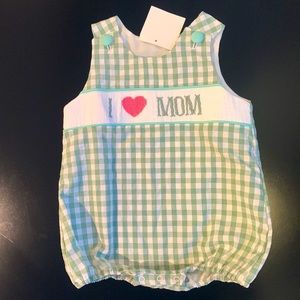 I love Mom Boys Bubble